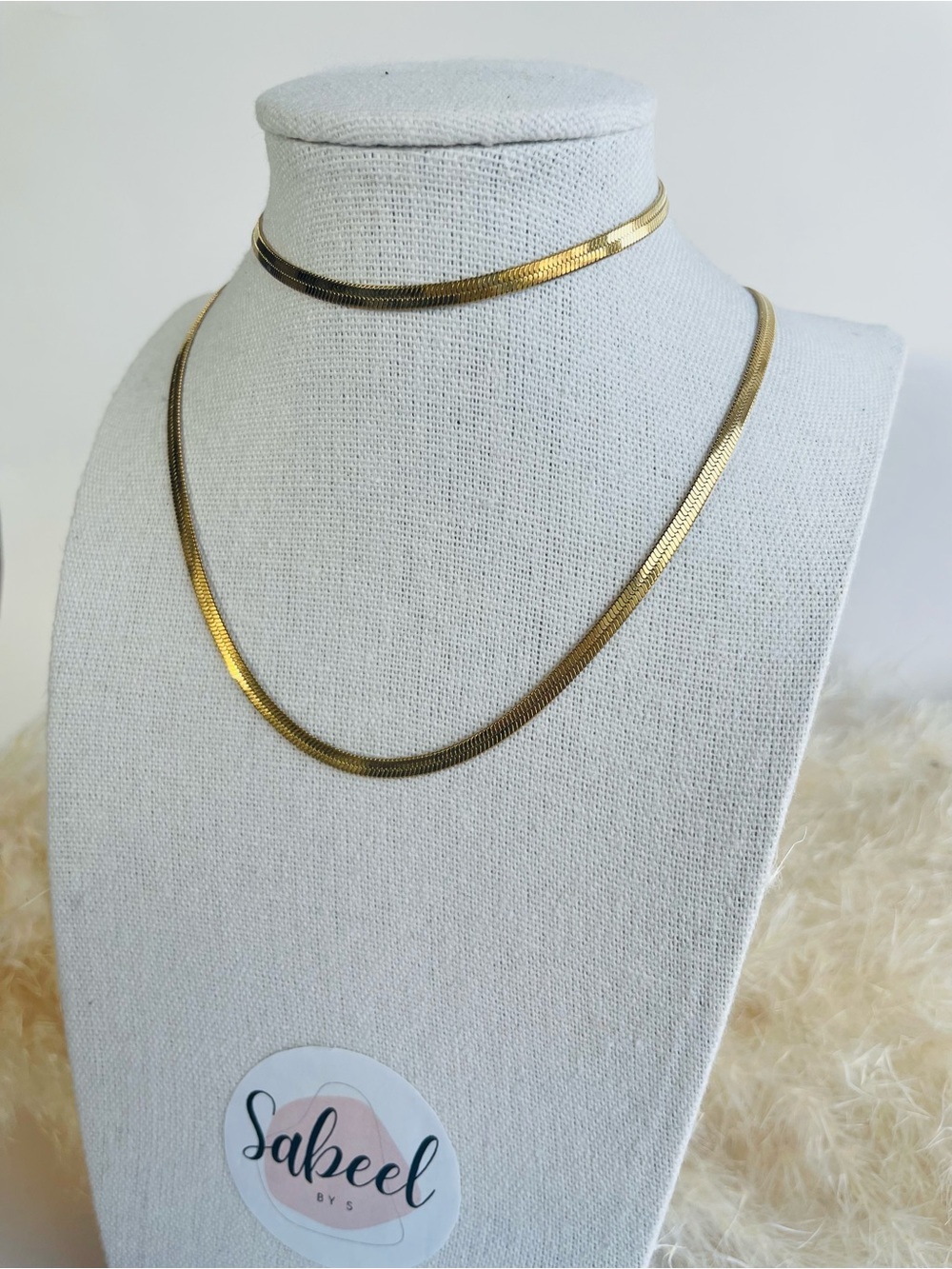 Ensemble Collier + Bracelet Snake Doré Acier Inoxydable | Minimalist Jewelry Set
